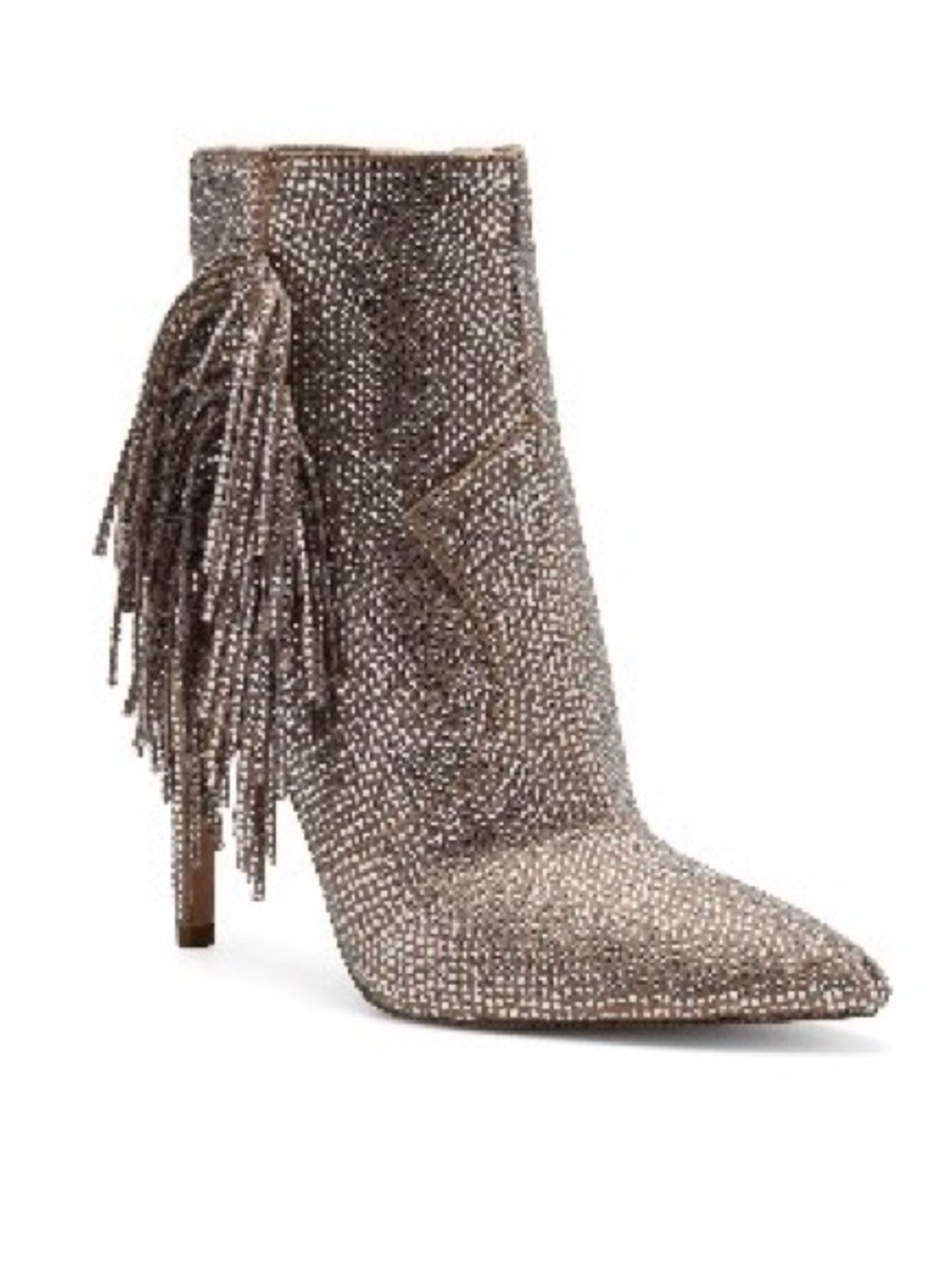 Jessica Simpson Paegye Studded Fringe Bootie - Women’s Size 8 - Gently Worn